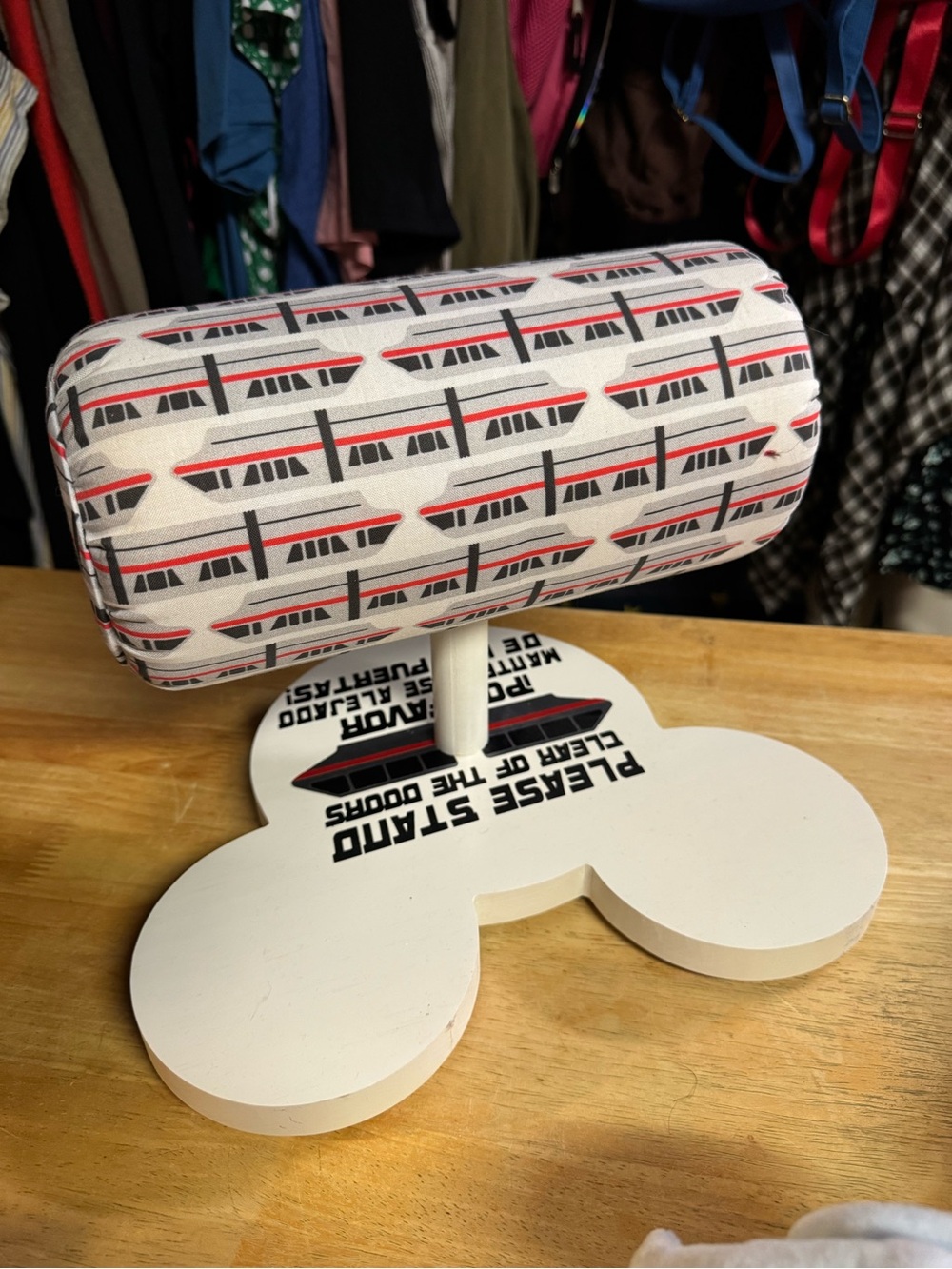 Monorail Print Disney Ear Headband Stand - Picture 2 of 6